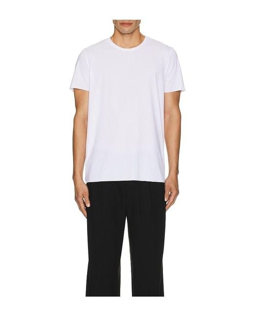 Commando White Original Microfiber Crewneck Undershirt for men