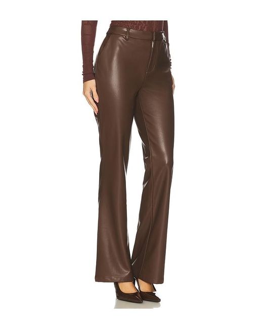Lovers + Friends Brown Delaney Pant