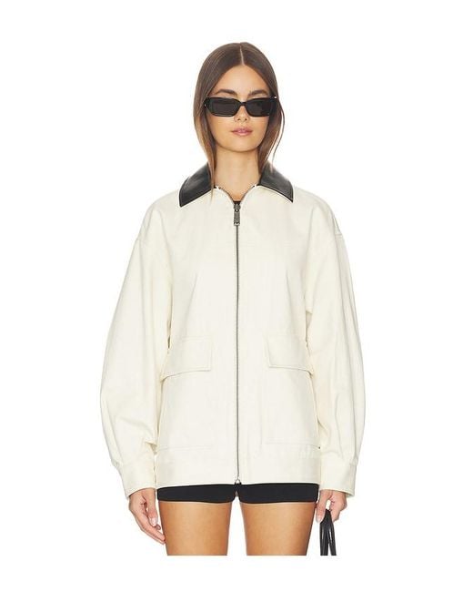 Anine Bing White Holden Jacket
