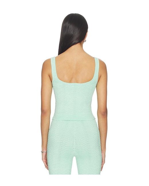 retroféte Green Aloe Knit Top