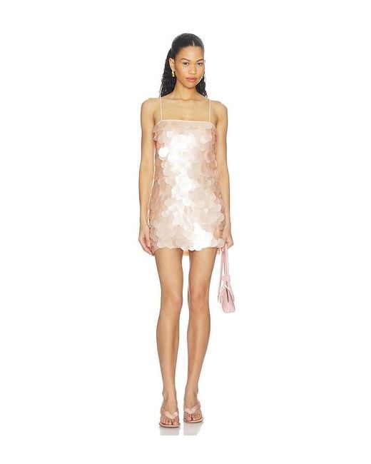Lovers + Friends White Elise Mini Dress