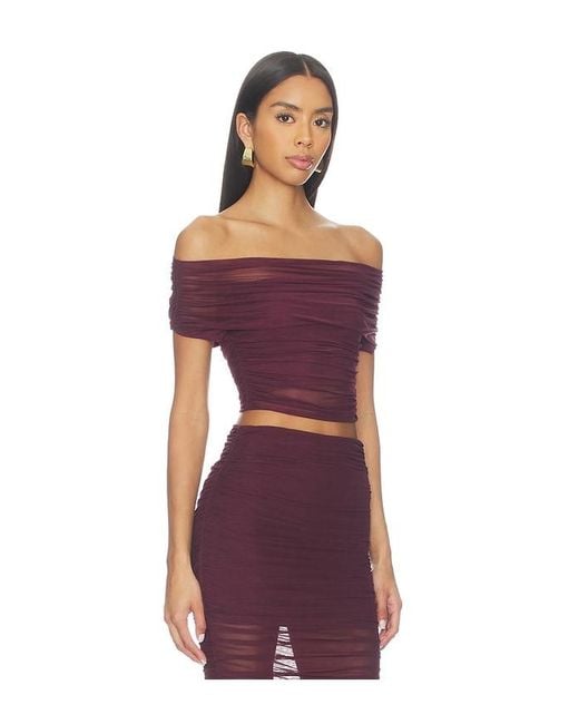 SER.O.YA Purple Marsh Top