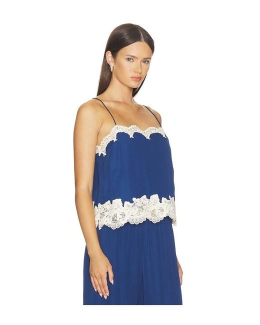 Cami NYC Blue Maiya Chiffon Camisole