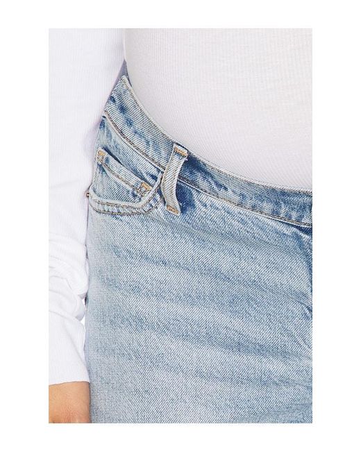 HATCH Blue The Maternity Wide Leg Jeans