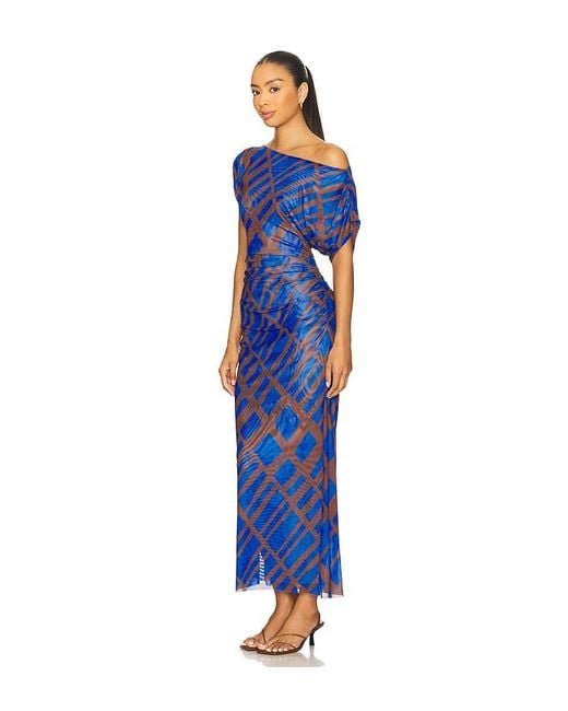 MISA Los Angles Blue Kiana Dress
