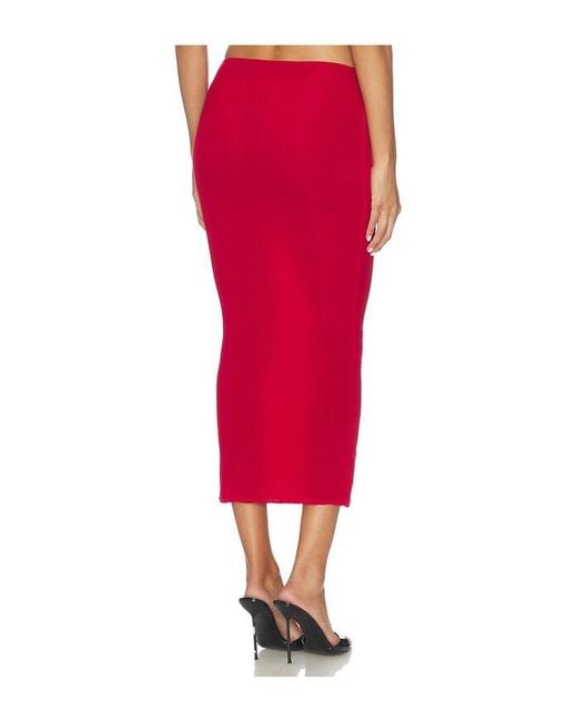 Maygel Coronel Red Aelia Skirt
