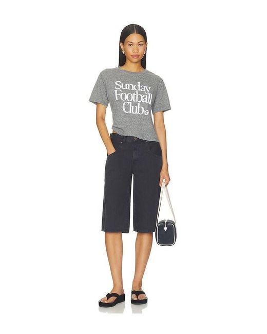 Sunny Somewhere Multicolor Sunday Football Club Tee