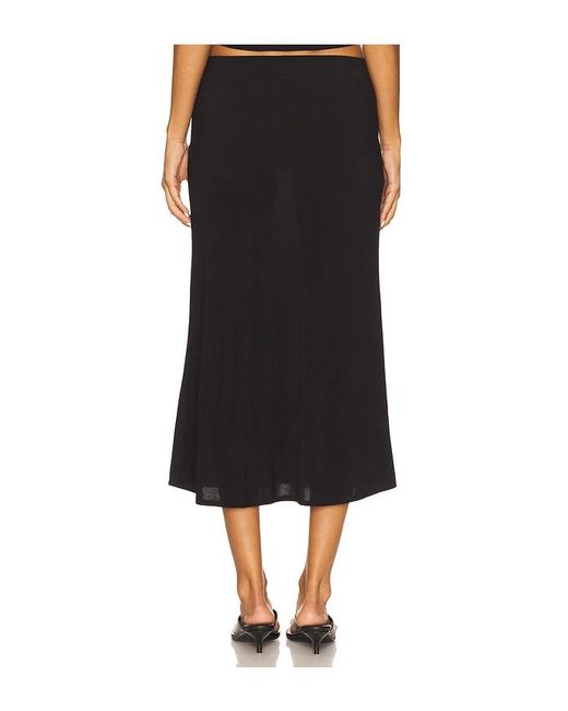 Bella Venice Black The Jessie Slip Skirt
