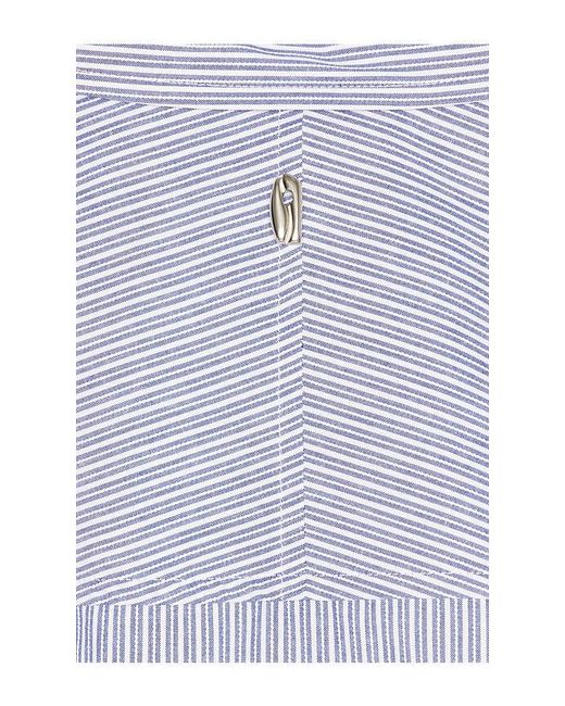 LE17SEPTEMBRE White Printed Striped Shirt for men