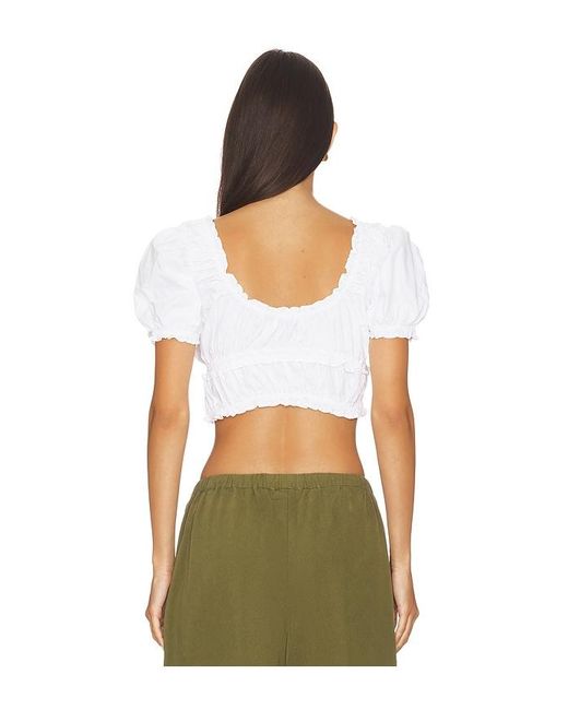 Nakedvice White The Natalia Top