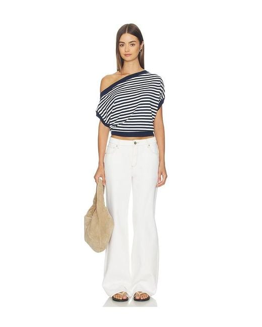 A.Brand White 99 Baggy Jeans