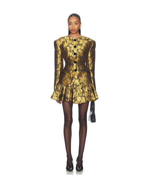 Ronny Kobo Yellow Wanda Blazer