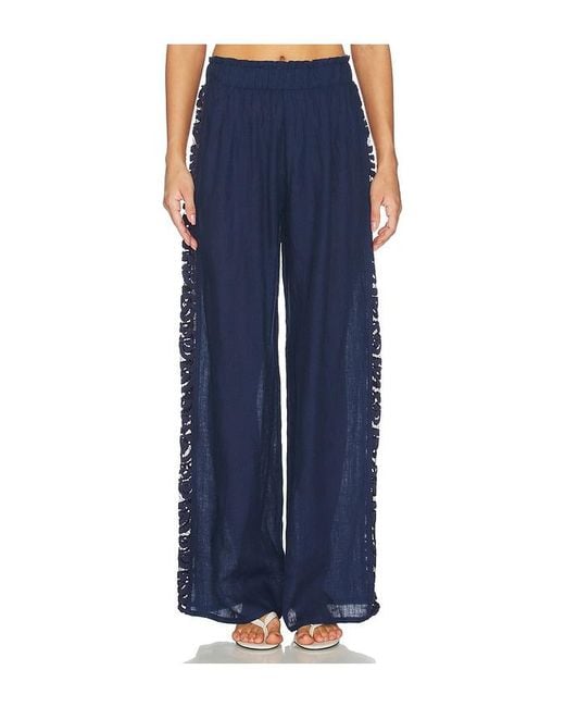 PQ Swim Blue Jace Lace Pant