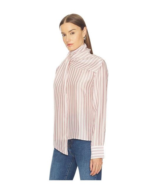 SRG Blue Celeste Silk Top