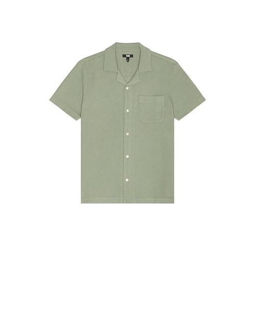 PAIGE Green Oliver Shirt for men