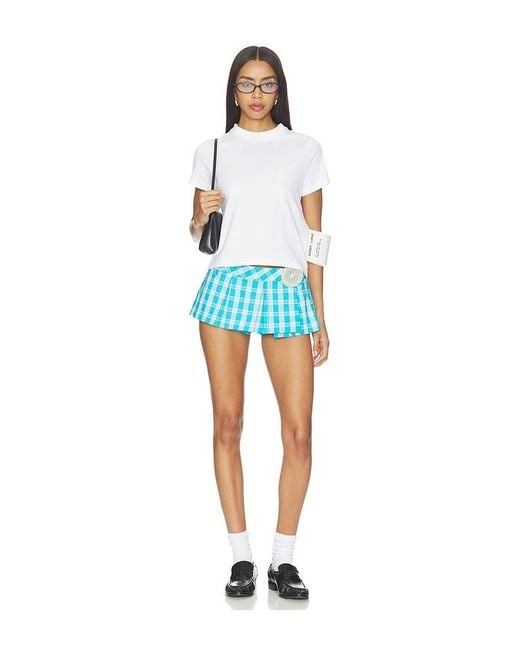 Sandy Liang Blue Baby Tee
