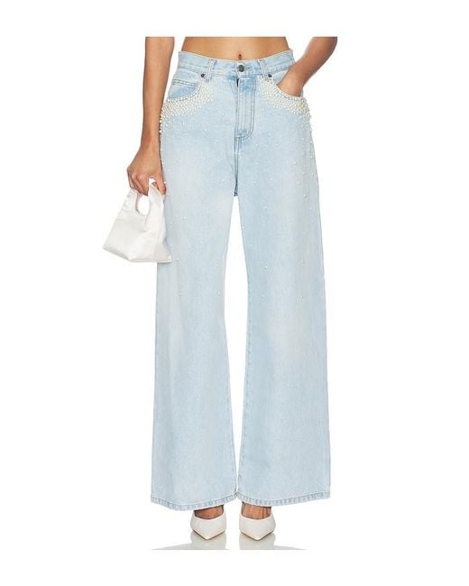 GIUSEPPE DI MORABITO Blue Denim Trouser