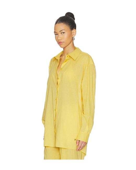 ÉTERNE Yellow Cotton Lucien Top