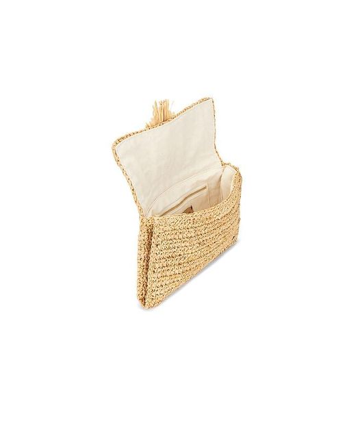 Flora Bella Natural Chastanet Crochet Raffia Clutch