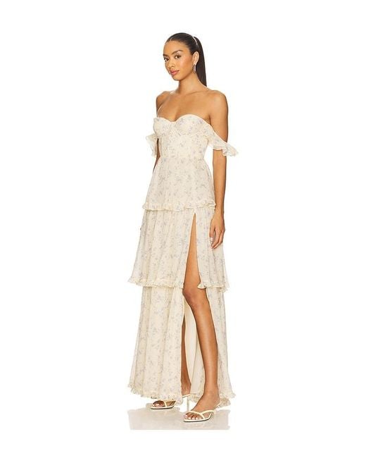 MAJORELLE Natural Demi Gown