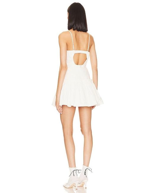 MAJORELLE White Carly Mini Dress