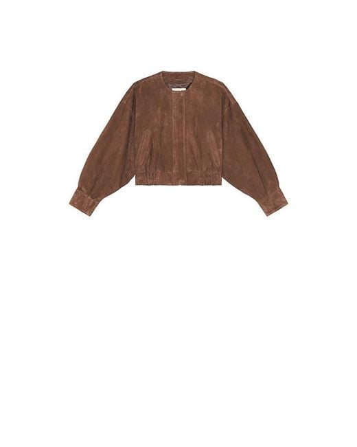 SRG Brown Danica Suede Jacket