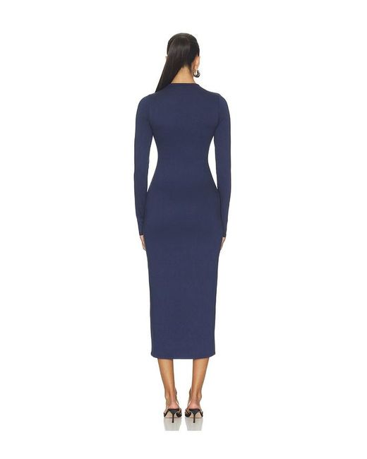 ROBE JUNIPER en Navy AFRM en coloris Blue