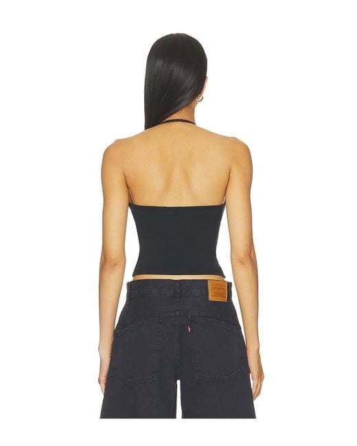 GRLFRND Blue Halter Tank