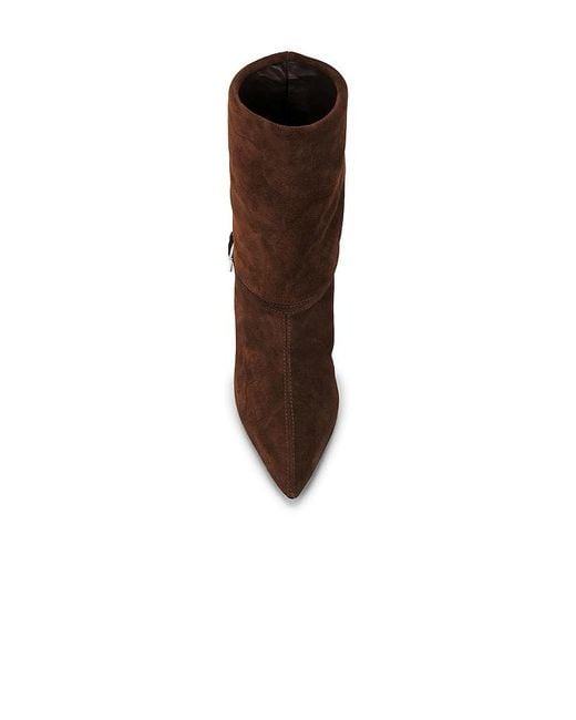 Black Suede Studio Brown Simone 80 Boot