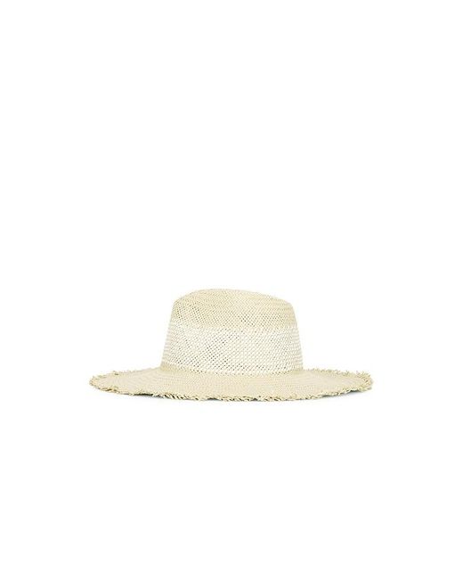 Nikki Beach White St. Tropez Fedora Hat