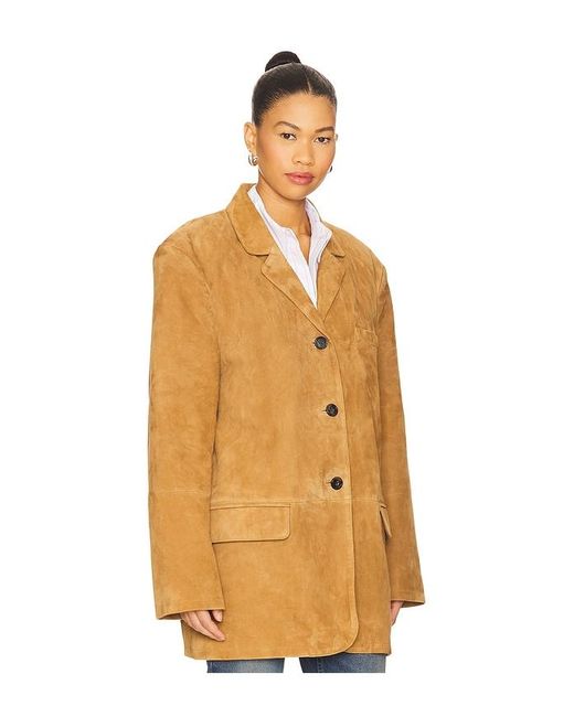 Smythe Blue Suede Weekend Jacket