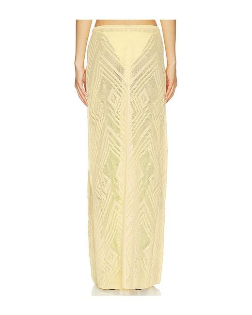 Devon Windsor Yellow Vie Skirt