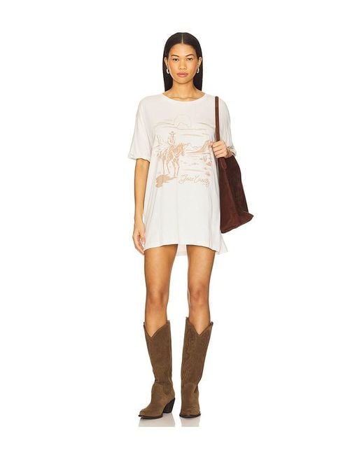 The Laundry Room White Gone Country Oversized Tee