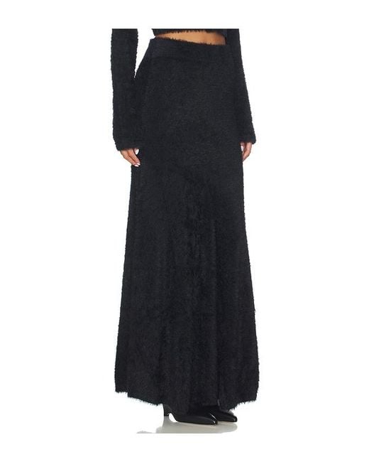 Helmut Lang Black Grunge Skirt