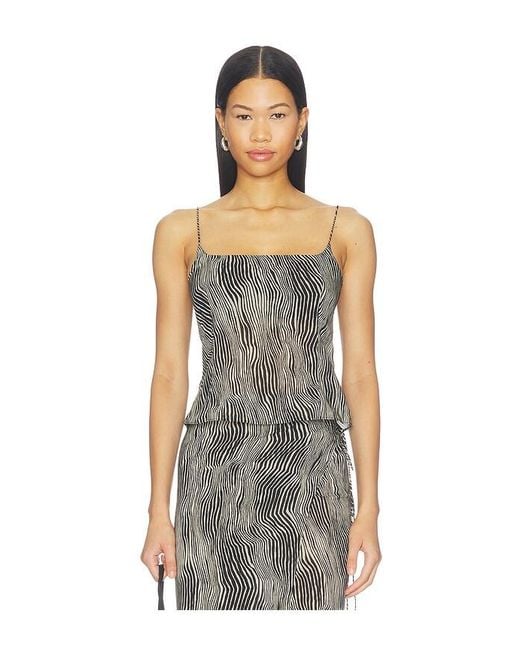 St. Agni Multicolor Savannah Silk Cami Top