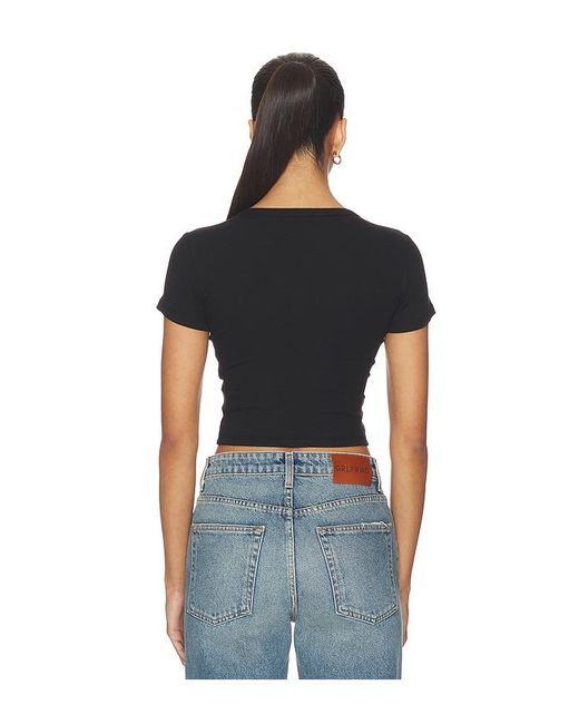 GRLFRND Black Baby Tee