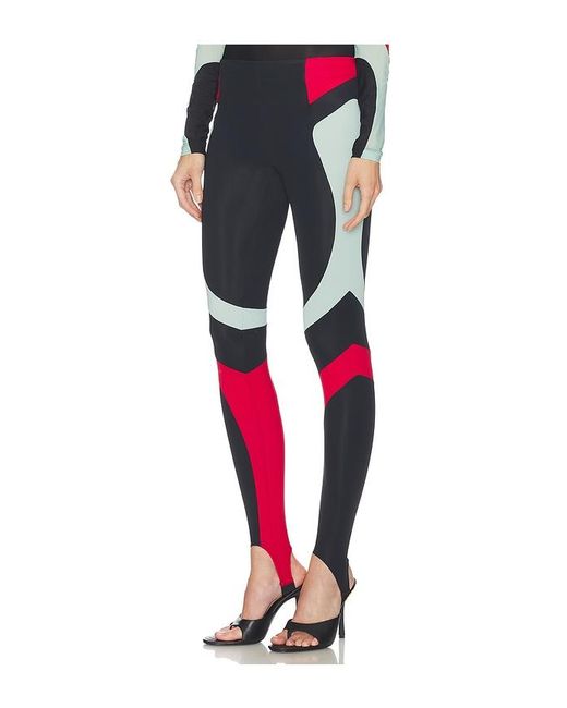 Off-White c/o Virgil Abloh Blue Color Block Leggings