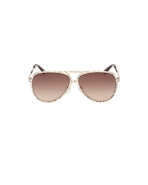 Emilio Pucci Multicolor Pilot Sunglasses
