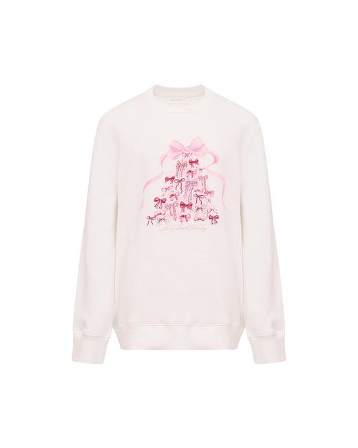 PULL MERRILY en White LoveShackFancy en coloris Pink