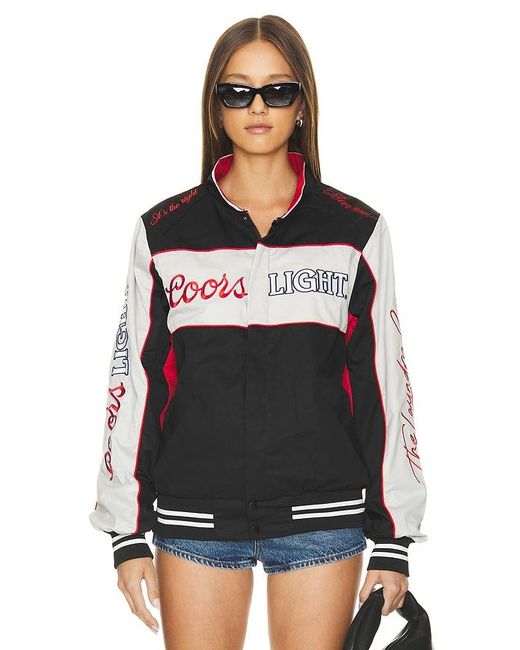 The Laundry Room Black Coors Light Racing Jacket