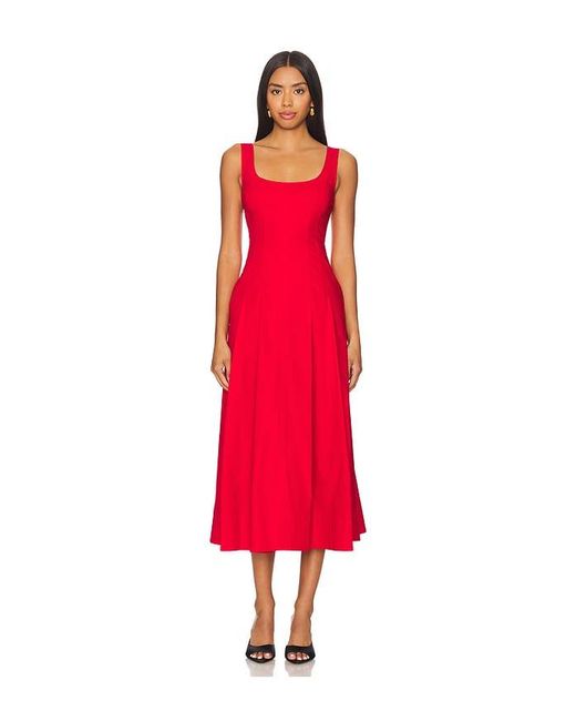 A.L.C. Red Isabel Dress