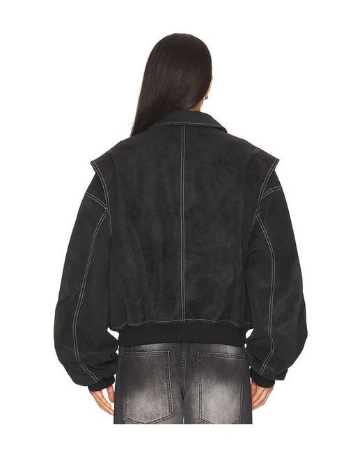 Lioness Black Vista Bomber Jacket