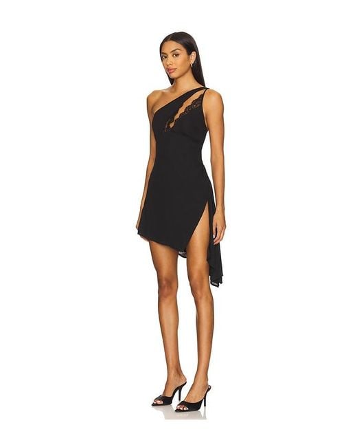 superdown Black Tracie Mini Dress