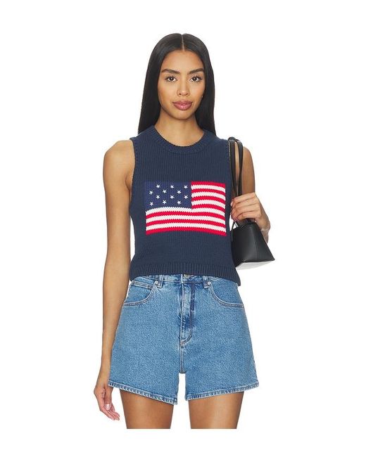 Show Me Your Mumu Blue Milo Tank
