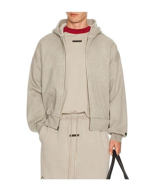 Fear Of God Hoodie Classic in Natural für Herren