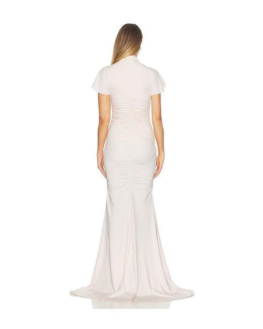 OW Collection Natural Marla Maxi Dress