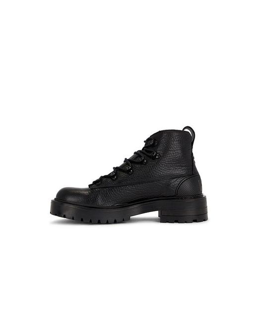 AllSaints Black Mccoy Hiking Boot for men