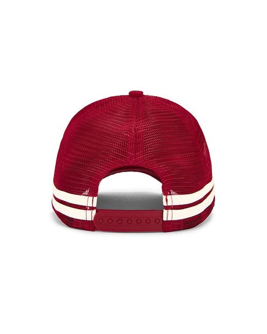 Guess Red Vintage Trucker Hat for men