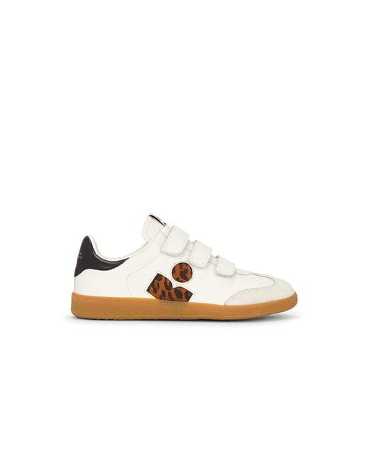 Isabel Marant White Beth Sneaker