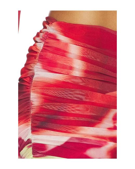 Feners Red Susurro Skirt